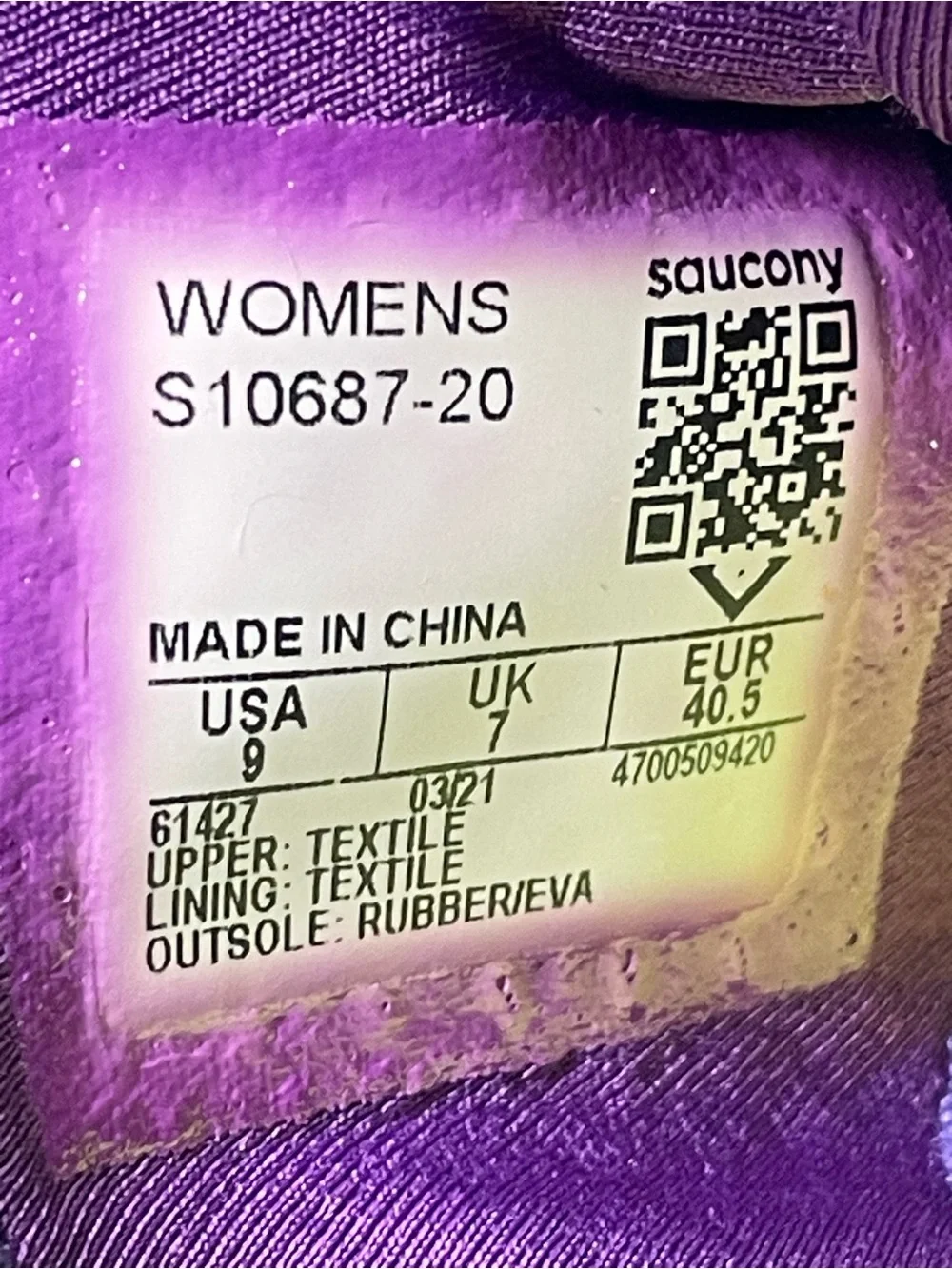 Saucony buy confidence